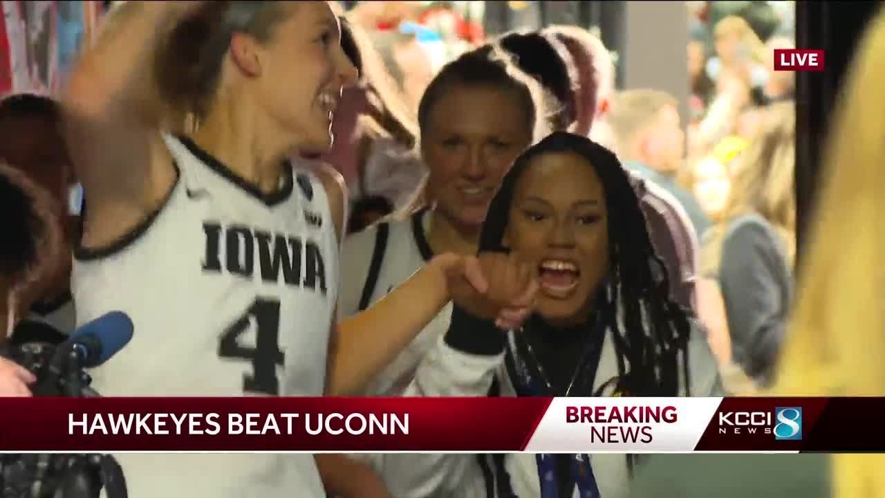 Hawkeyes win and advance to NCAA championship game