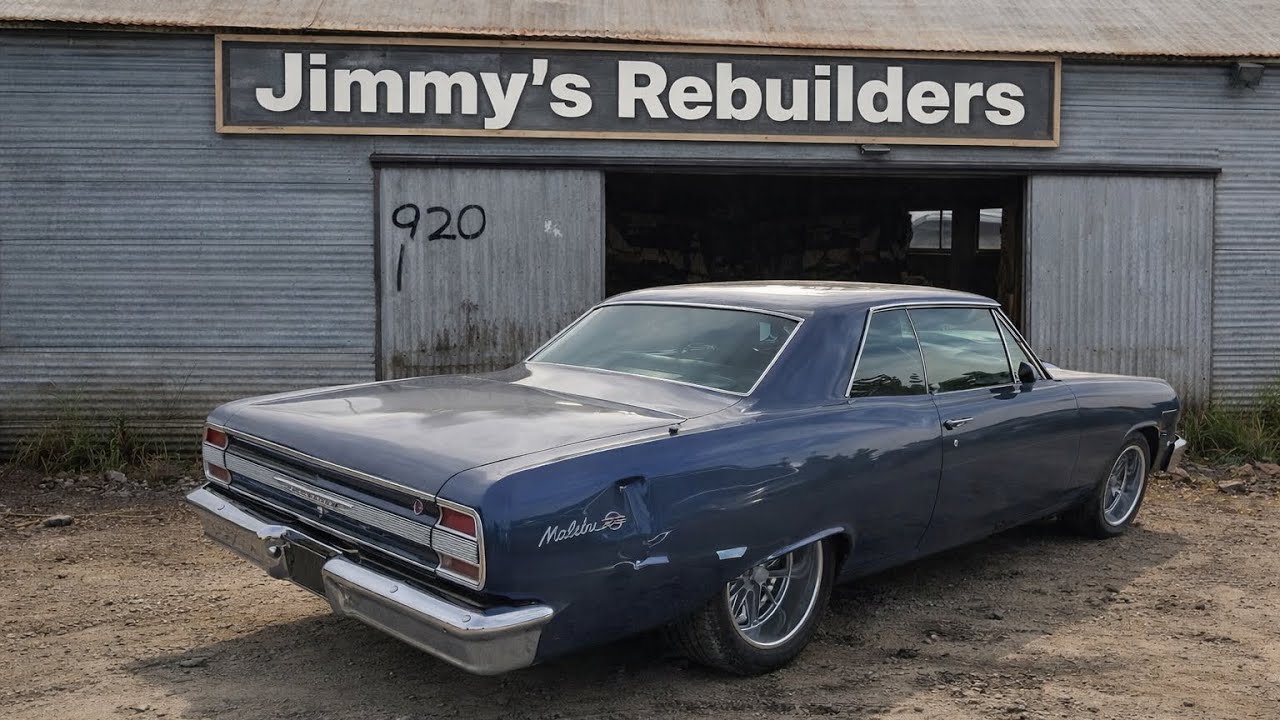 Chevrolet Chevelle Malibu SS 1964 года выпуска, повреждение задней правой части кузова, выставлен...