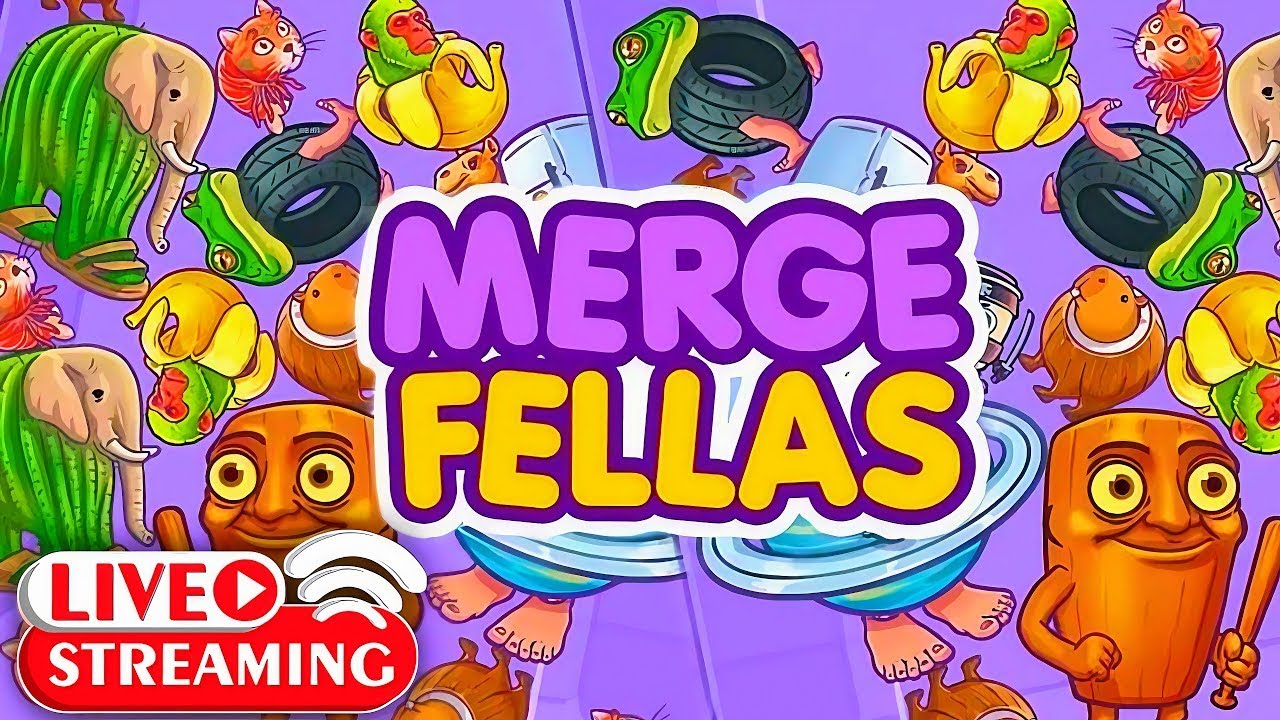 MERGE FELLAS ITALIAN BRAINROT NEW MODE LIVE GAMEPLAY #mergefellas #roblox #robloxlive