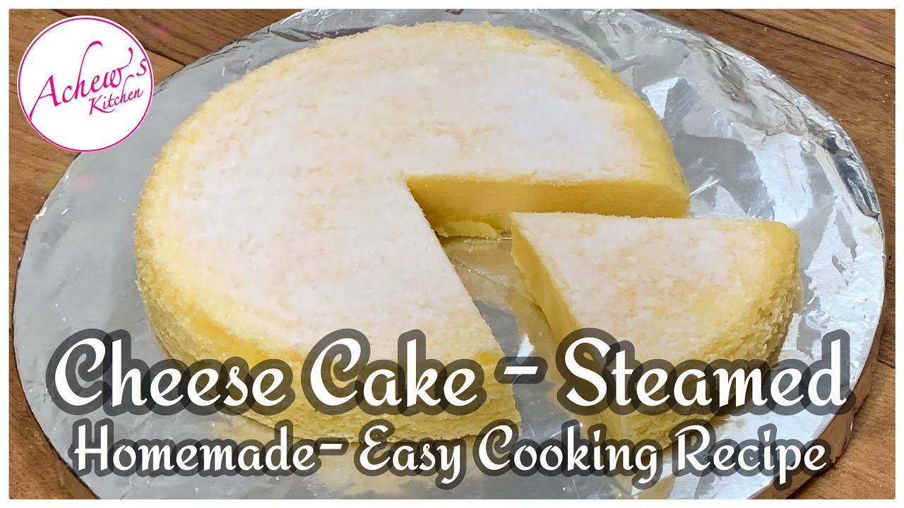 Cheesecake- steamed, without oven, using stove