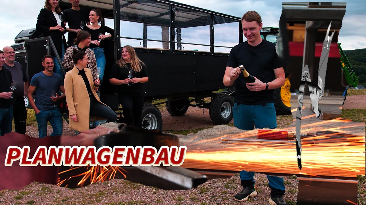 Winzertagebuch, Planwagen selbst bauen.