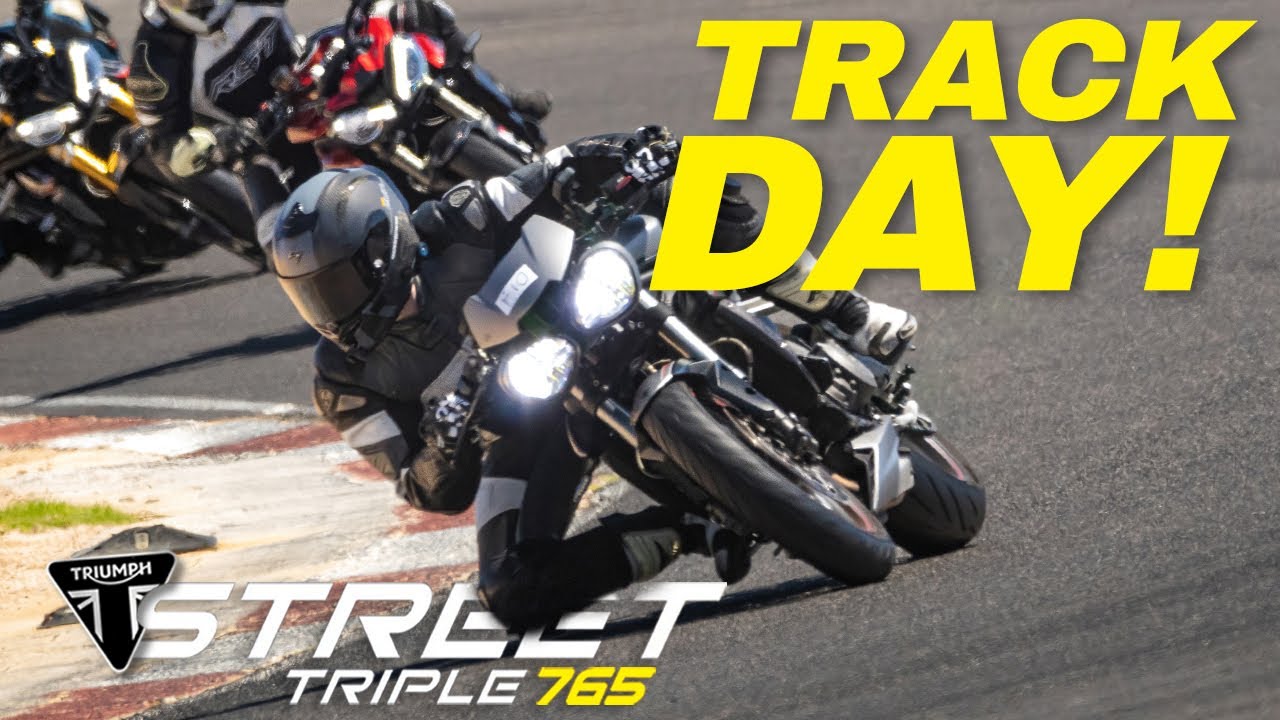 Triumph Street Triple RS Takes On FAST Track day Riders