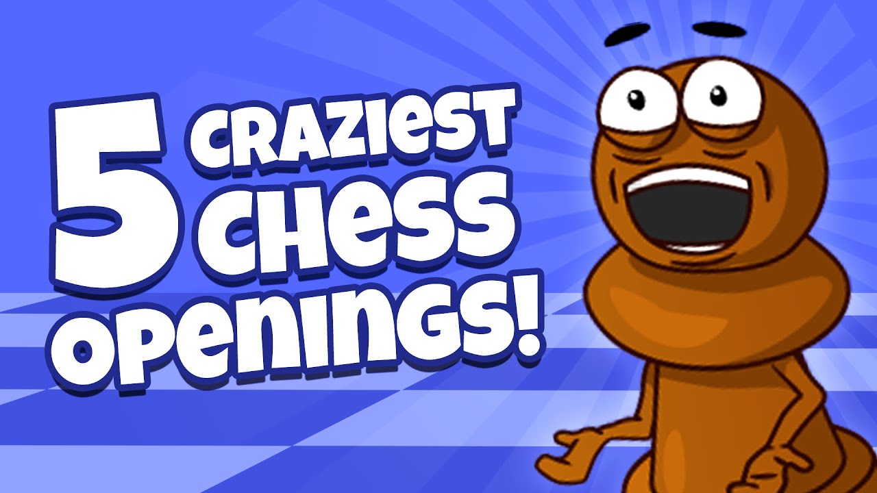 The 5 CRAZIEST Chess Openings! | ChessKid