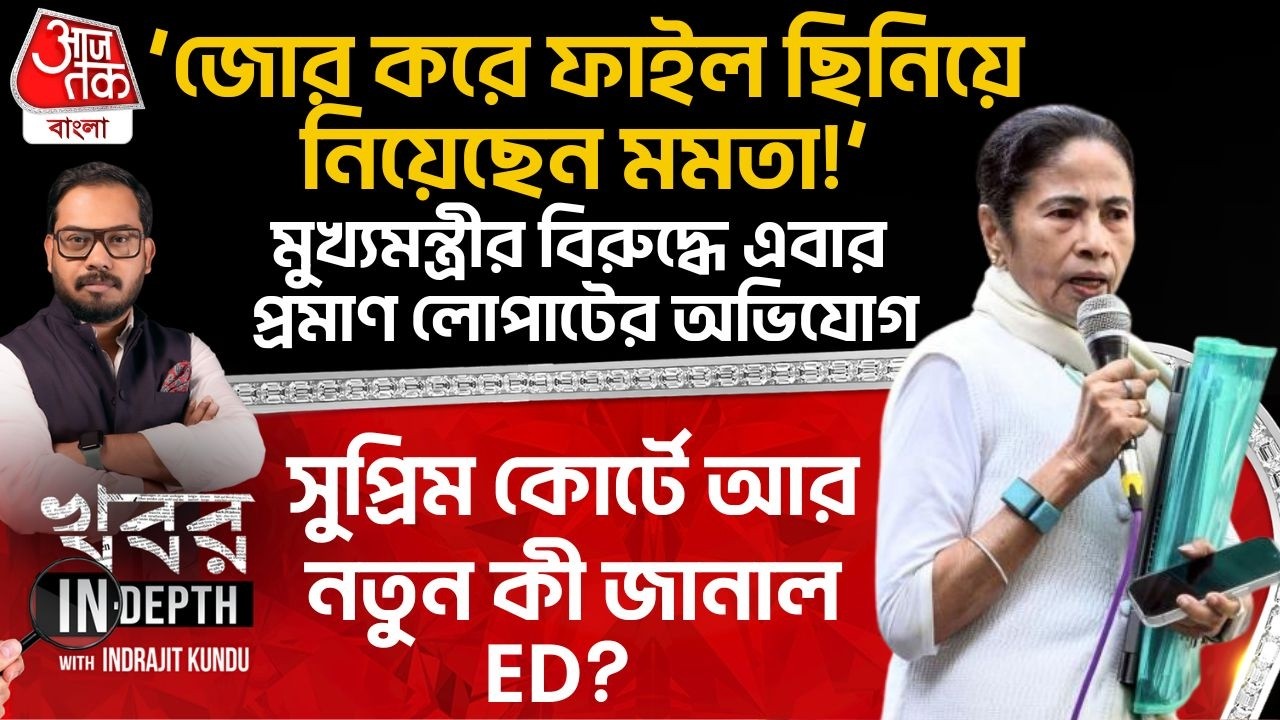‘জোর করে ফাইল ছিনিয়ে নিয়েছেন মমতা!’ সুপ্রিম কোর্টে আর নতুন কী জানাল ED? IPAC | Mamata Banerjee