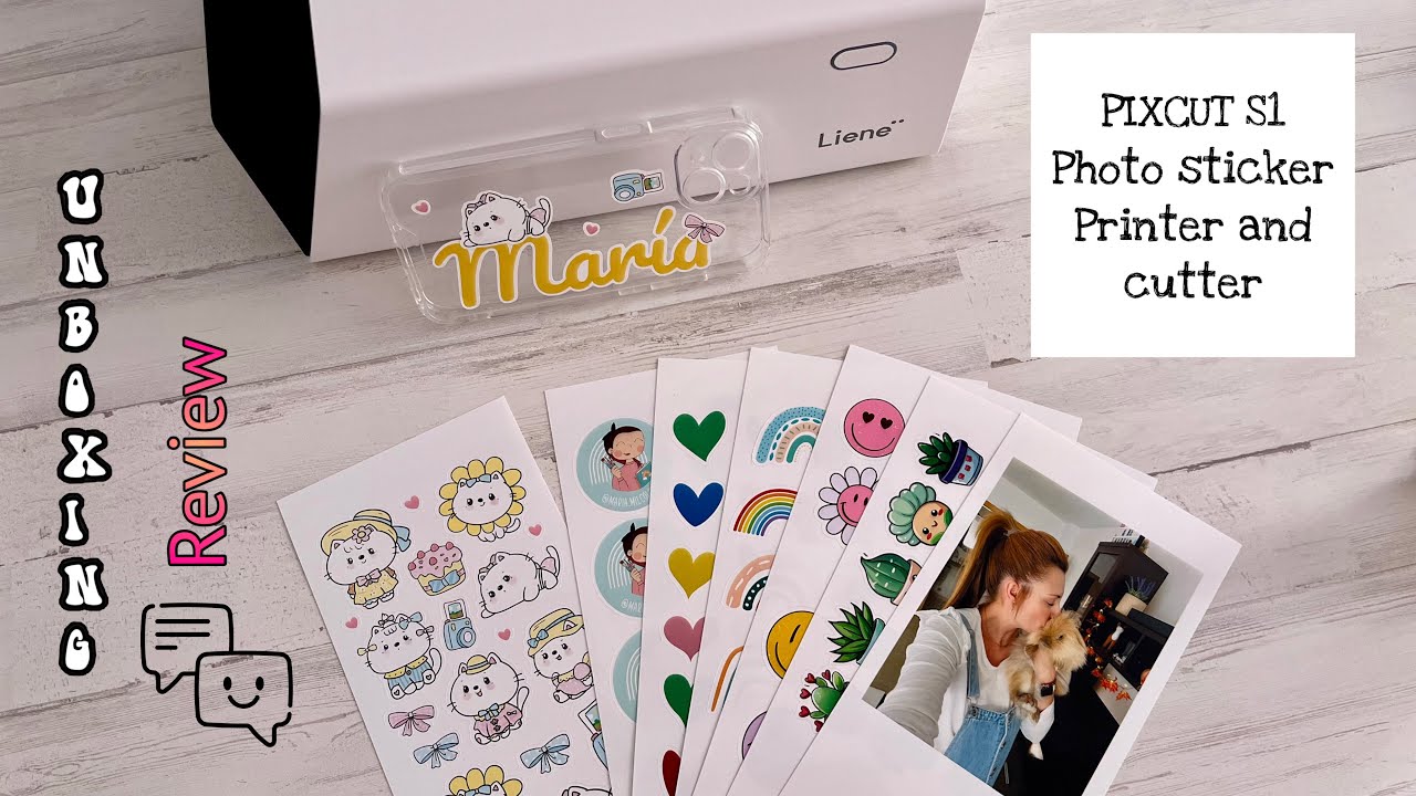 🔥 NUEVA LIENE PIXCUT S1 ✂️🎨 ¡Imprime y Corta Stickers como un PRO con Esta Bestia! 😍 Co