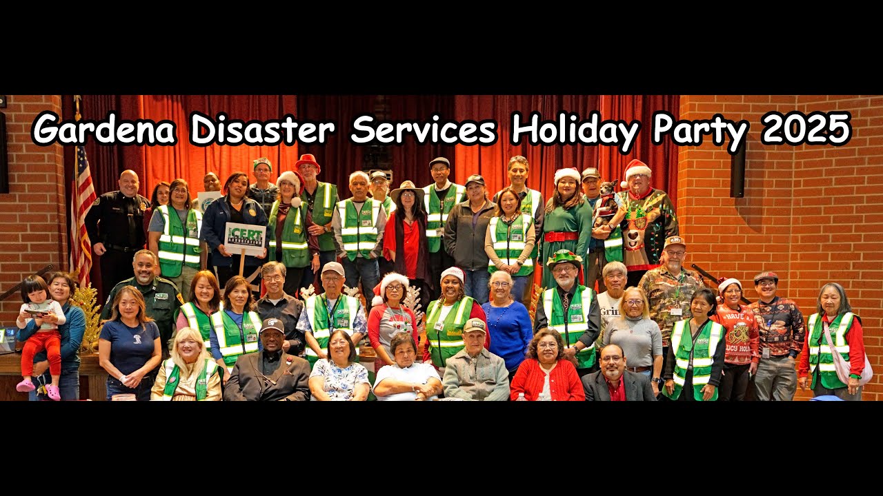 Gardena Disaster Services Holiday Party (2025)