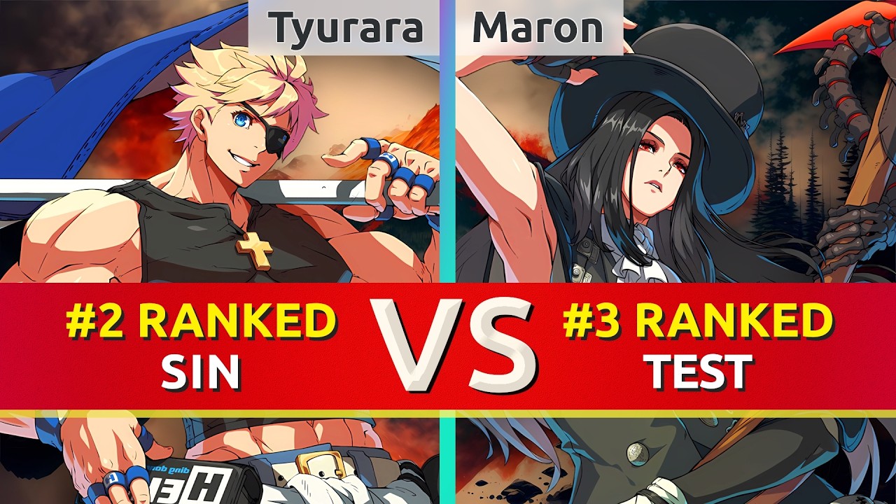 GGST 2.00 ▰ Tyurara (#2 Ranked Sin) vs Maron (#3 Ranked Testament). High Level Gameplay