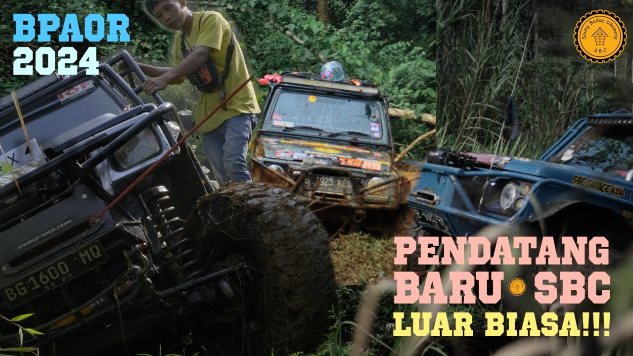 EVENT BUMI PARAHYANGAN ADVENTURE OFFROAD (BPAOR) 2024, HALAL BIHALAL BARENG DULUR | SBC 4X4 GARAGE