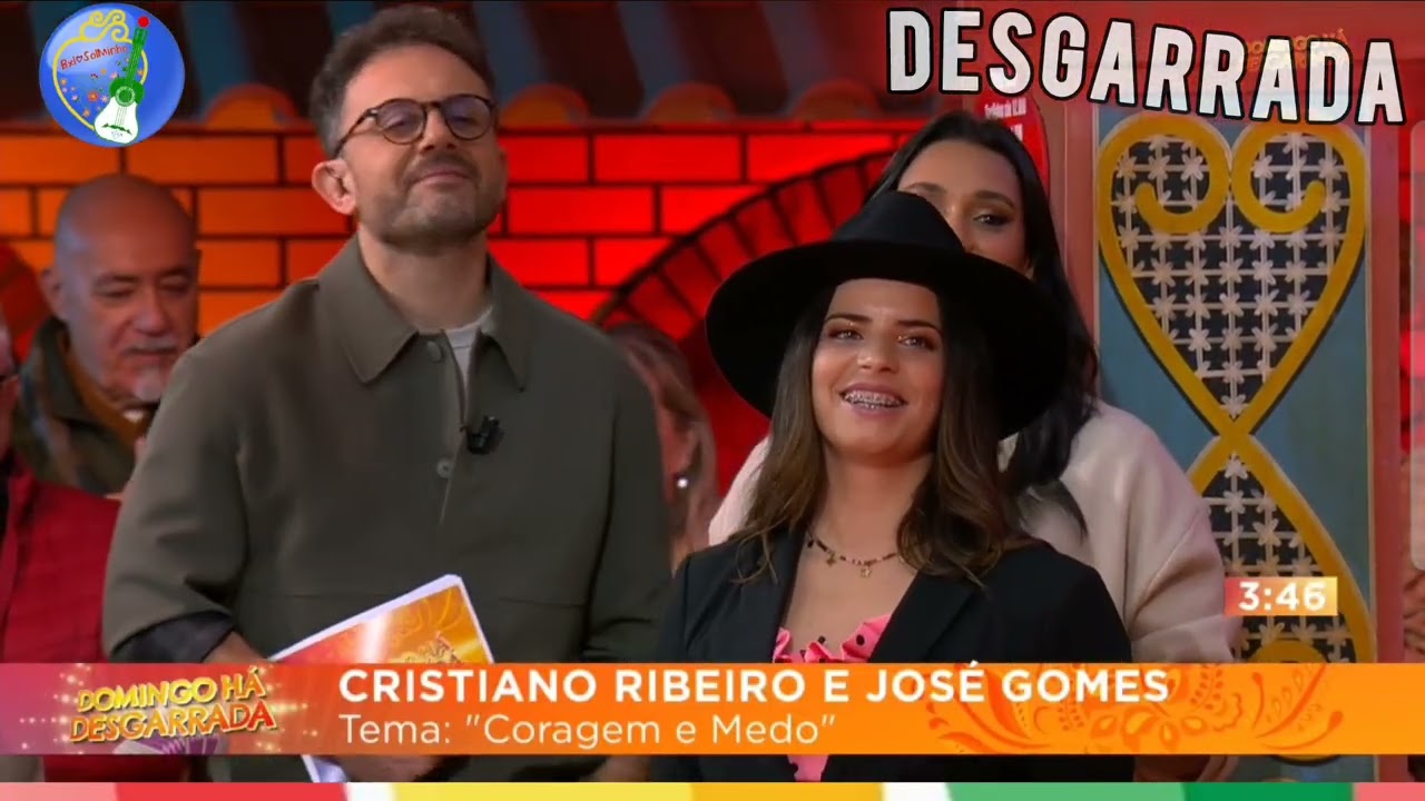 Desgarrada 💥Coragem e Medo 🌶Cristiano Ribeiro & José Gomes ⭐️Domingo Há Desgarrada