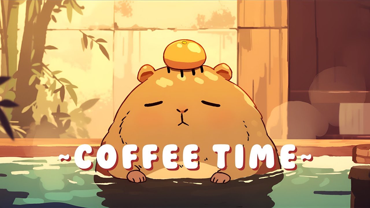 [Full Hour] Capybara Study Beats | Calming Beats & Melodies 🦫 ✨ 🌙 | High Quality