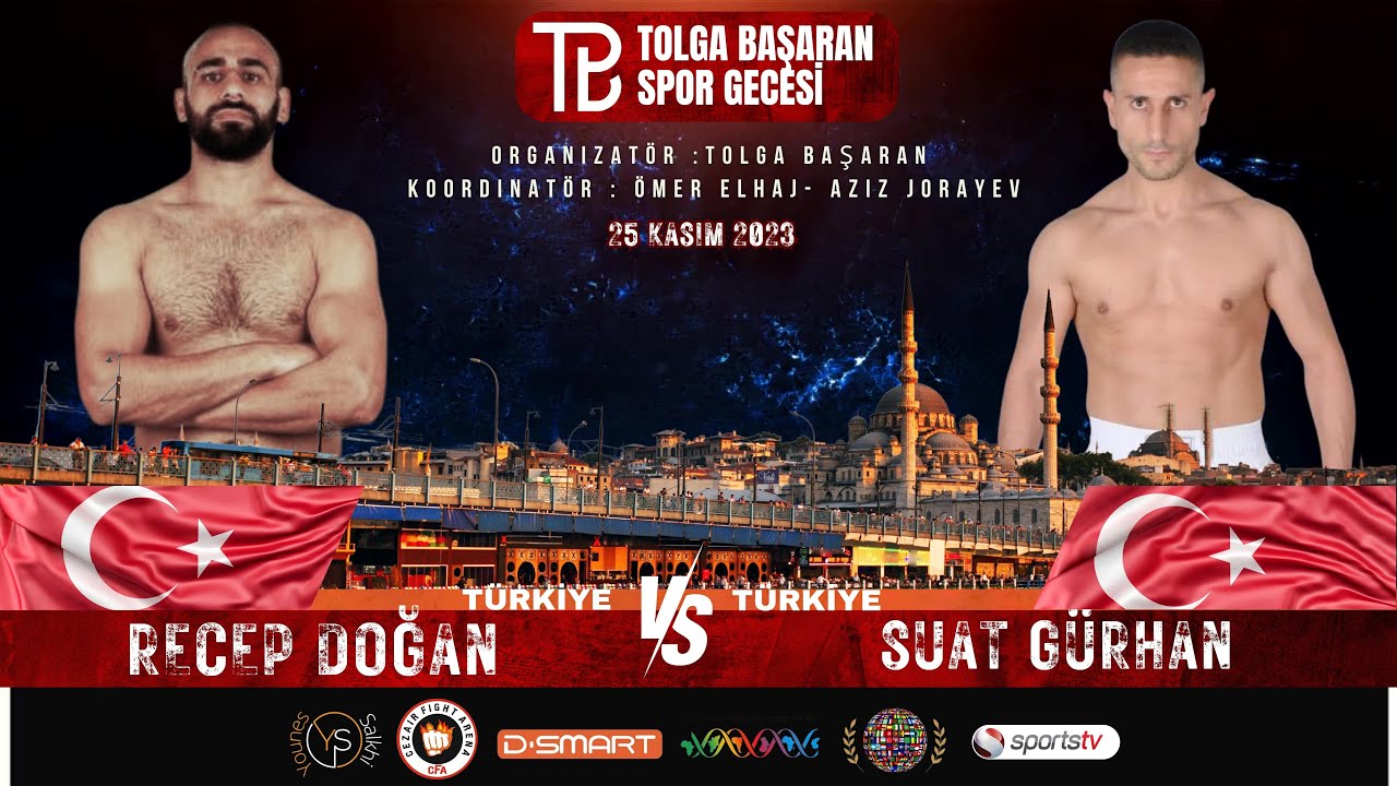 RECEP DOĞAN vs SUAT GÜRHAN |  | NIGHT OF WARRIORS SPOR GECESİ 25.11.2023 İSTANBUL