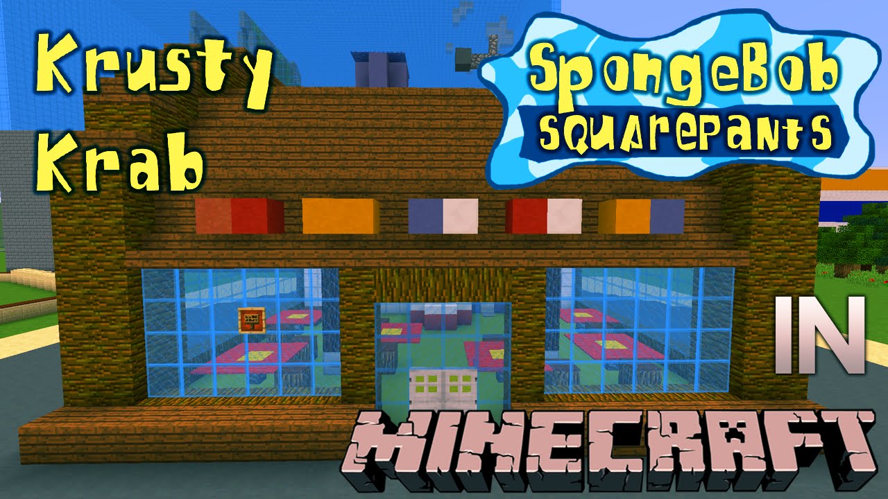 Minecraft Губка Боб: Экскурсия в Красти Краб