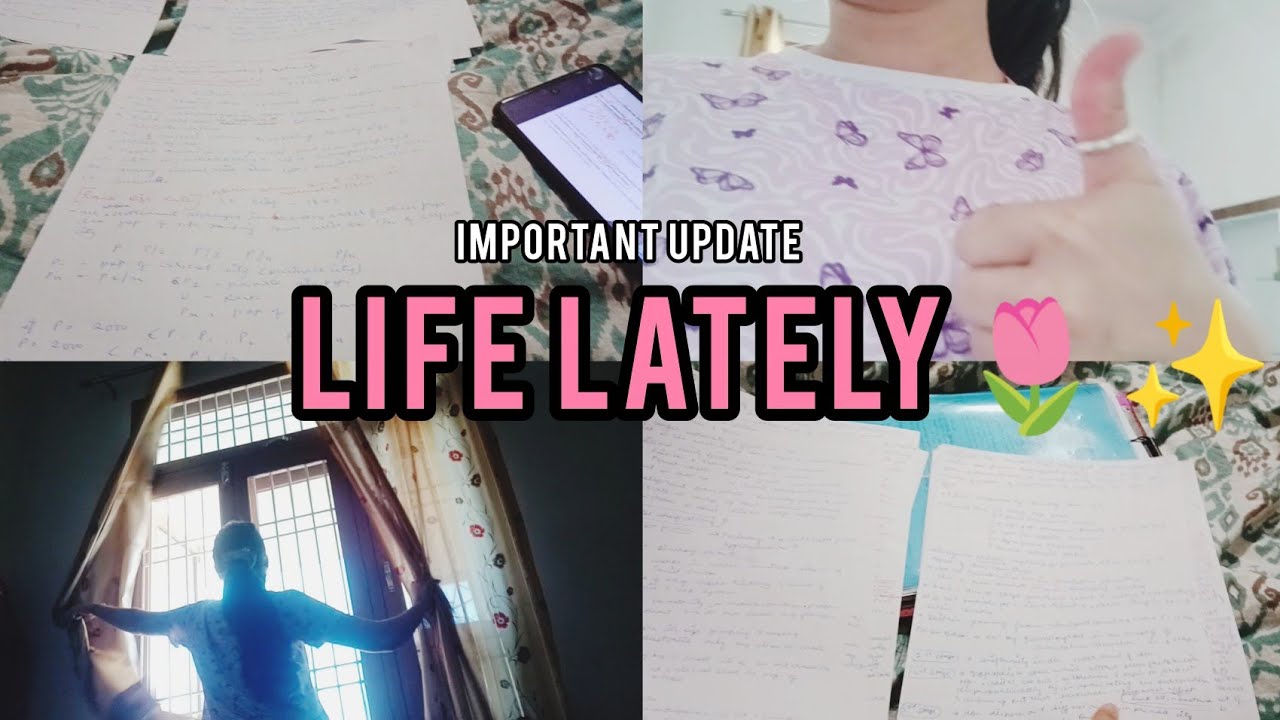 IMPORTANT UPDATE for becoming CONSISTENT and more PRODUCTIVE🌼✨📚