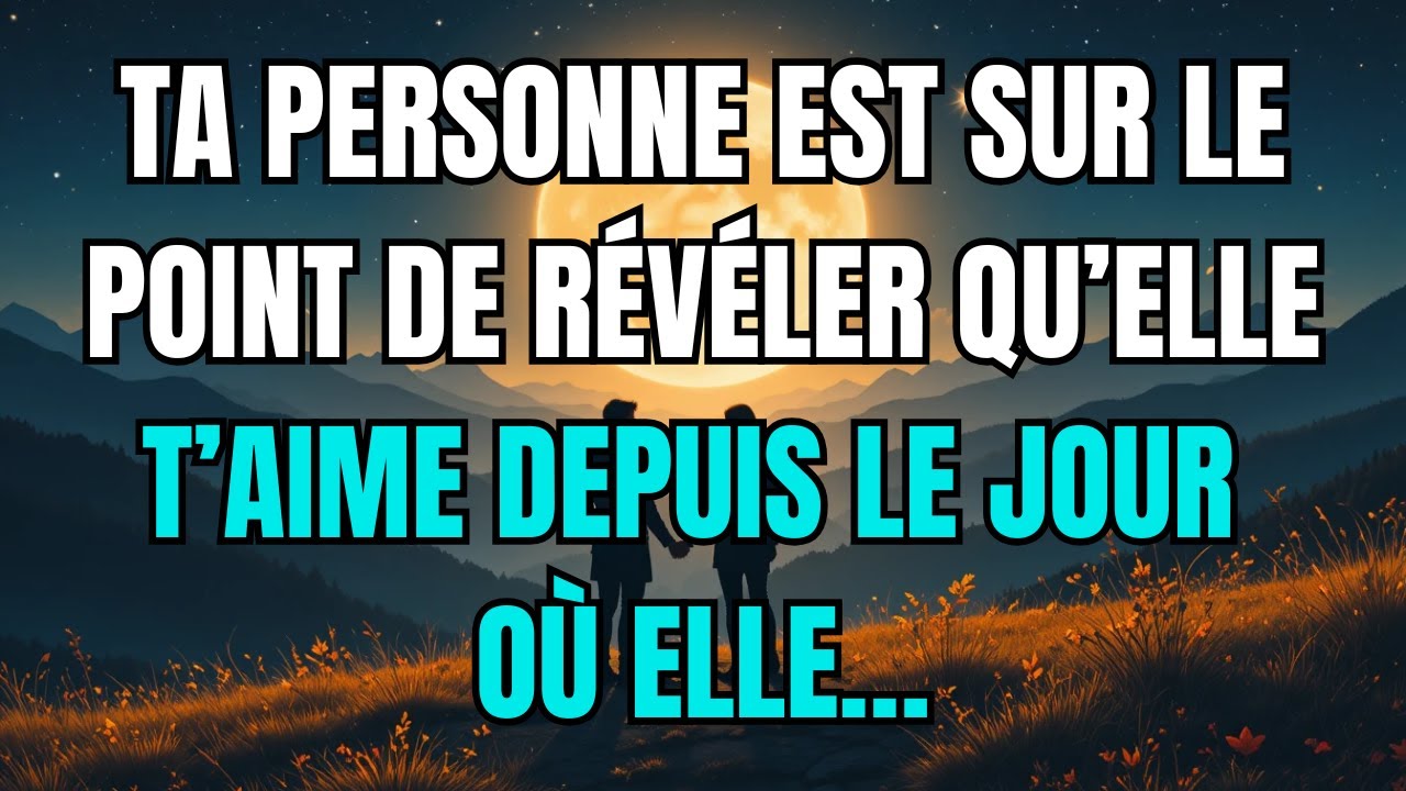 Les anges disent que Ta personne est sur le point de r&eacute;v&eacute;ler qu&rsquo;elle t&rsquo;aime depuis le jour o&ugrave; elle&hellip;