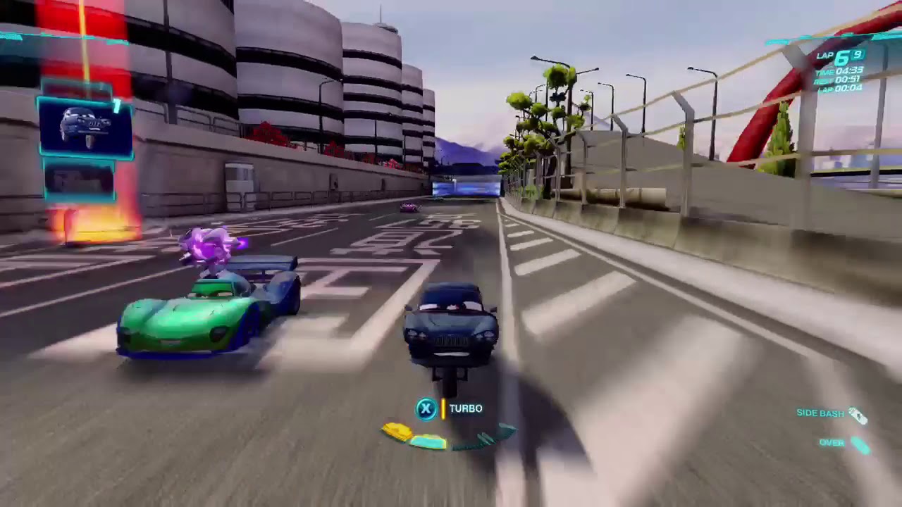 Cars 2 The Video Game | Tomber - Terminal Sprint | 9 laps