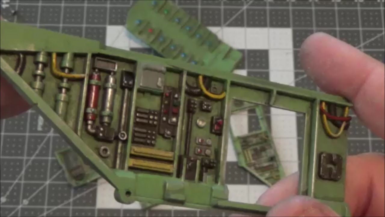 Warhammer 40K Valkyrie: Полная сборка и покраска интерьера, часть 1