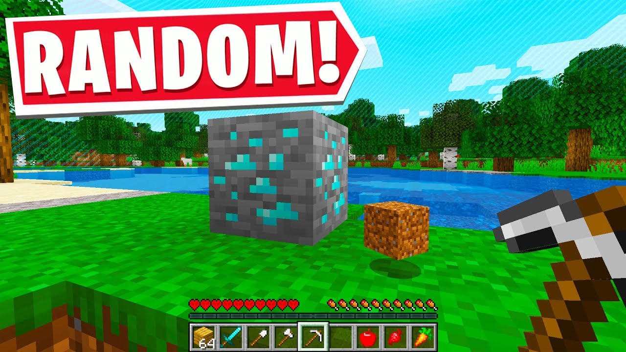 MINECRAFT HARDCORE BUT EVERY DROP IS RANDOM.. (Part 2)