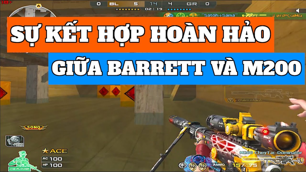 CFVN - Sự Kết Hợp Ho&agrave;n Hảo Giữa M200 v&agrave; 3Z | Hồ Điệp Ti&ecirc;n Tử |