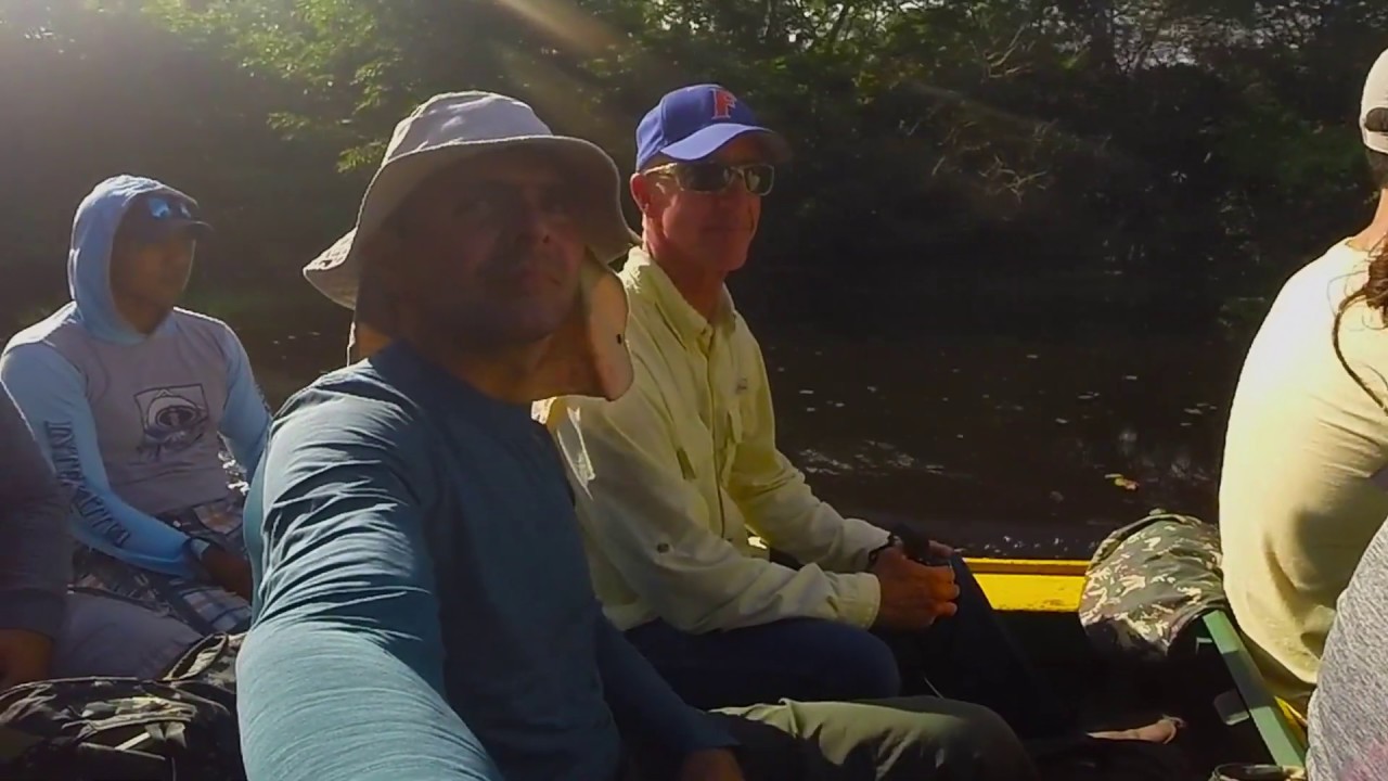 In the water of Amazon / Brazil / Rio Urubu / Amazon Prime ecolodge