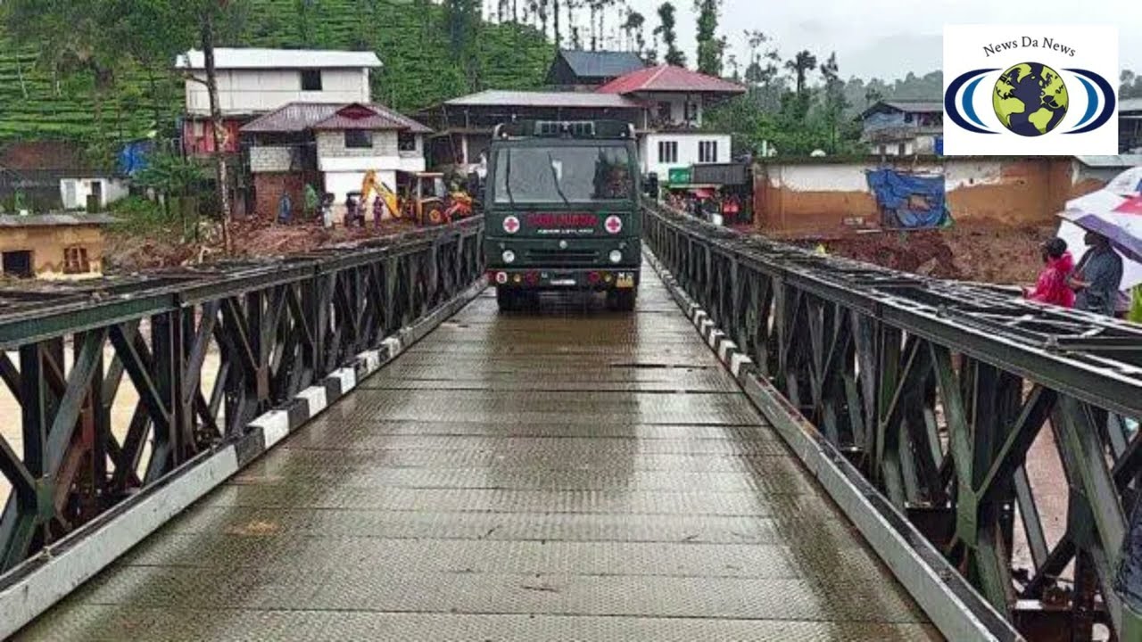 Wayanad Landslide: Indian Army's Bailey Bridge to the Rescue!