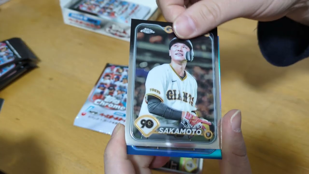 【MINT30周年福袋②】2025TOPPS Chrome 1ボックス開封
