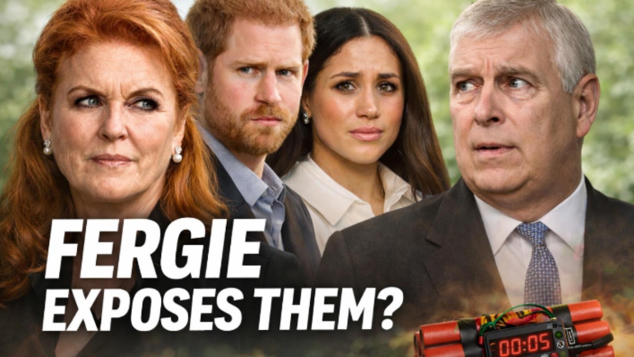 Royal Bombshell: Could Sarah Ferguson’s Memoir Expose Harry, Meghan & Prince Andrew Secrets?