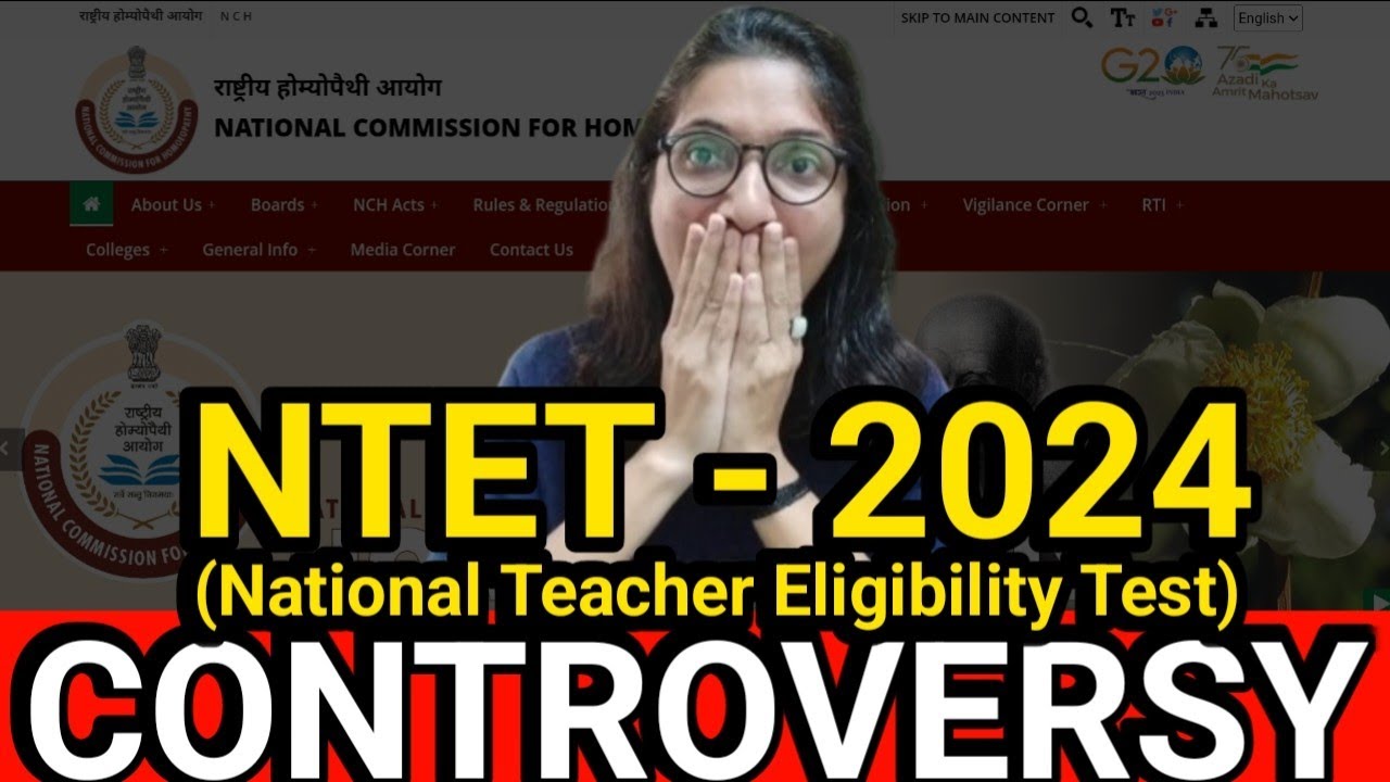 NTET - 2024  (National Teacher Eligibility Test) - A Controversy