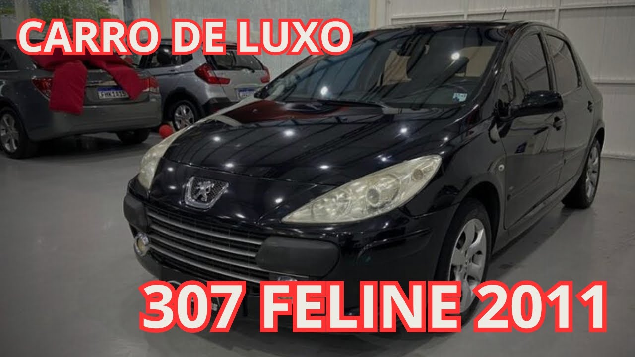 AVALIAÇÃO PEUGEOT 307 FELINE 2011 AUTOMÁTICO - TESTE DRIVE COMPLETO!