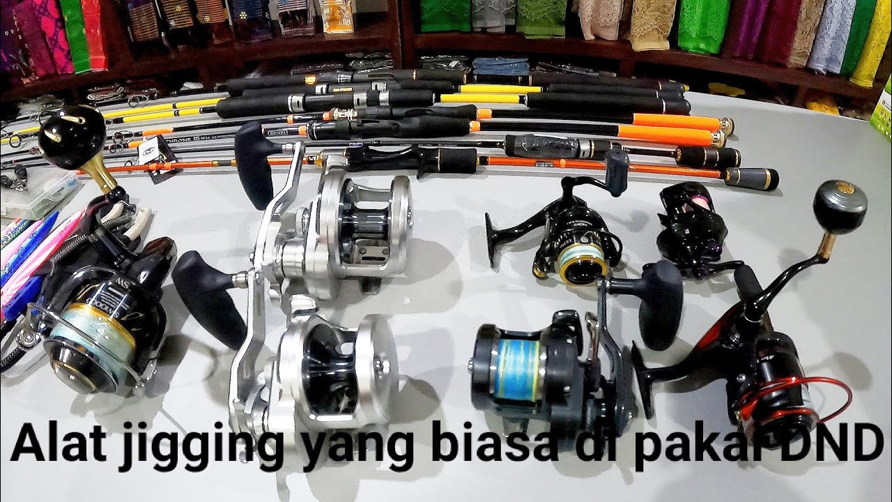 Ukuran Set Alat Jigging Yang Biasa Di Pakai Mancing DND