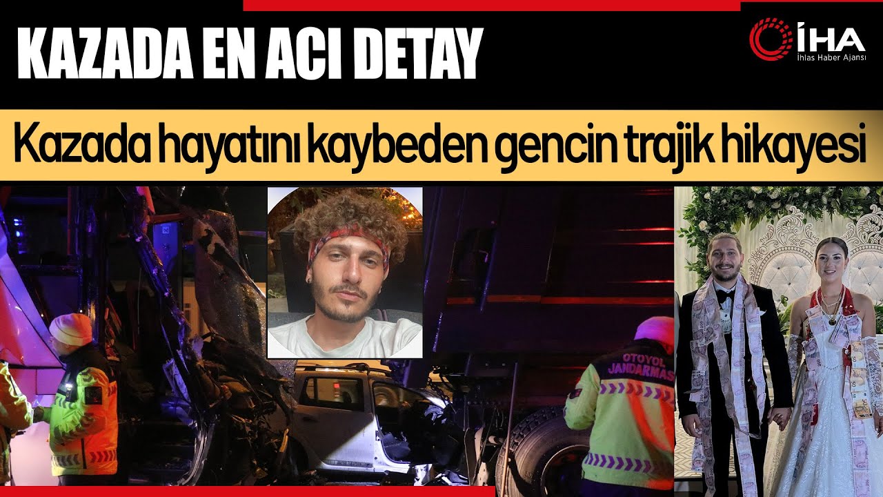5 Ay &Ouml;nce Evlendi, TEM&rsquo;de Meydana Gelen Kazada Hayatını Kaybetti