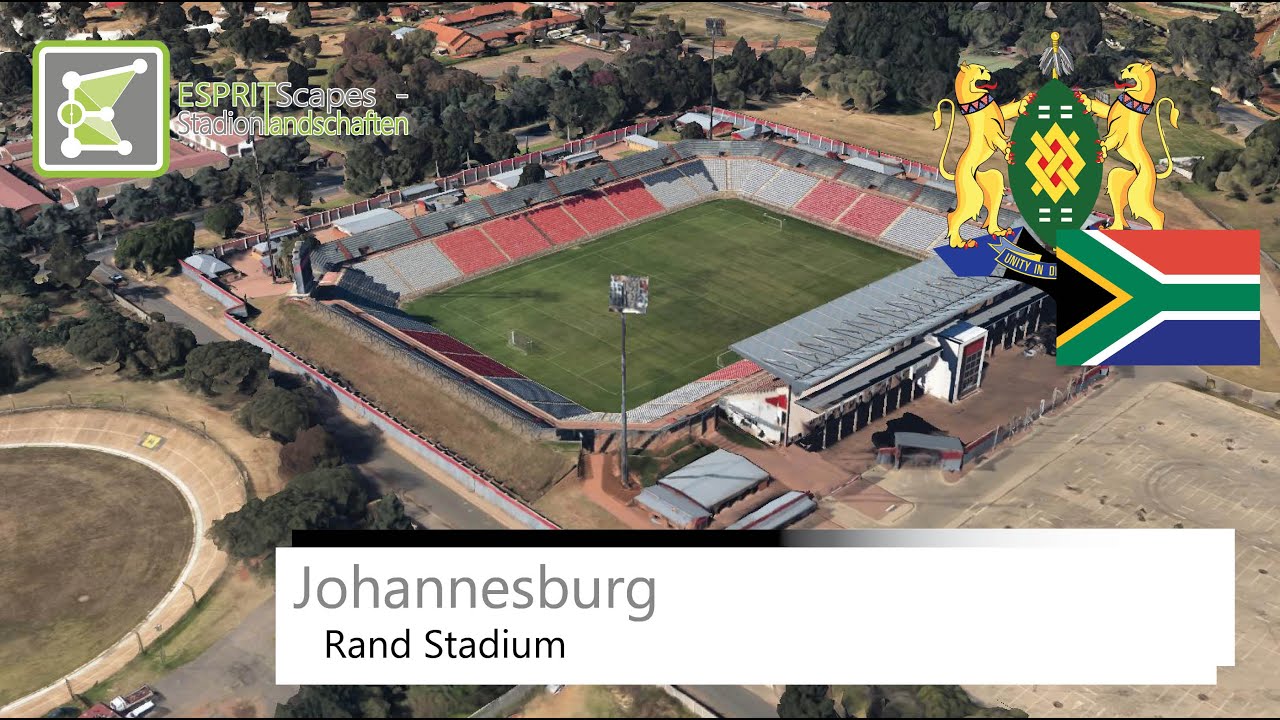 Rand Stadium | training ground for Orlando Pirates | Google Earth
