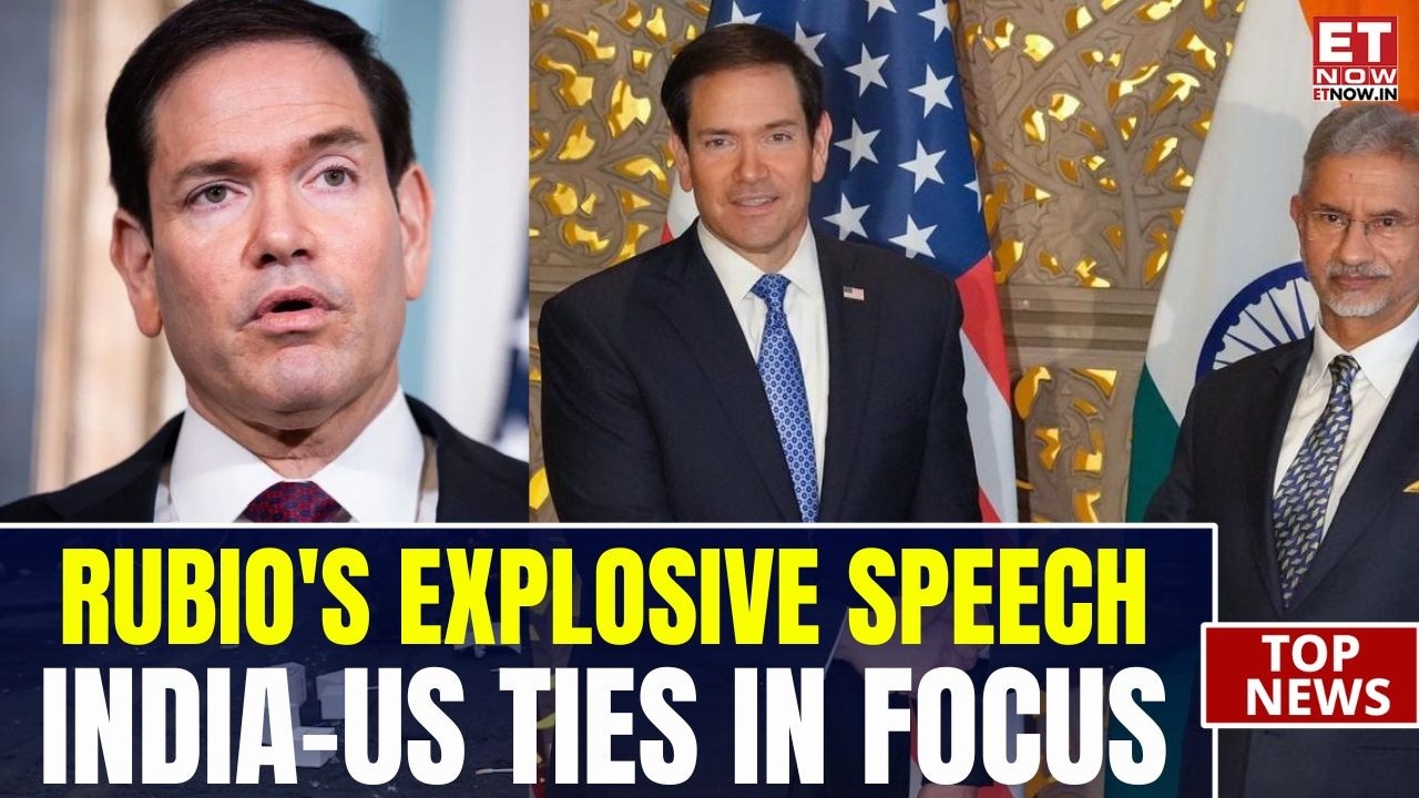 MARCO RUBIO'S POWERFUL INDIA SPEECH: Big Message On India-US Ties Grabs Attention