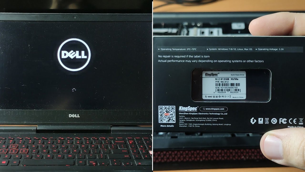 Instalando SSD nvme no Dell Inspiron 15 série 7000: Passo a passo!