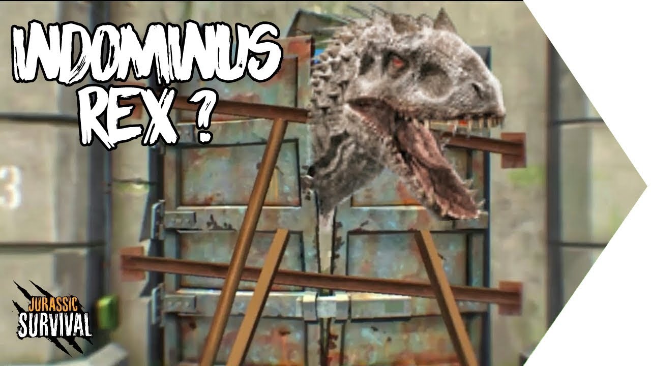INDOMINUS REX ATRÁS DA MURALHA ? #50 Jurassic Survival