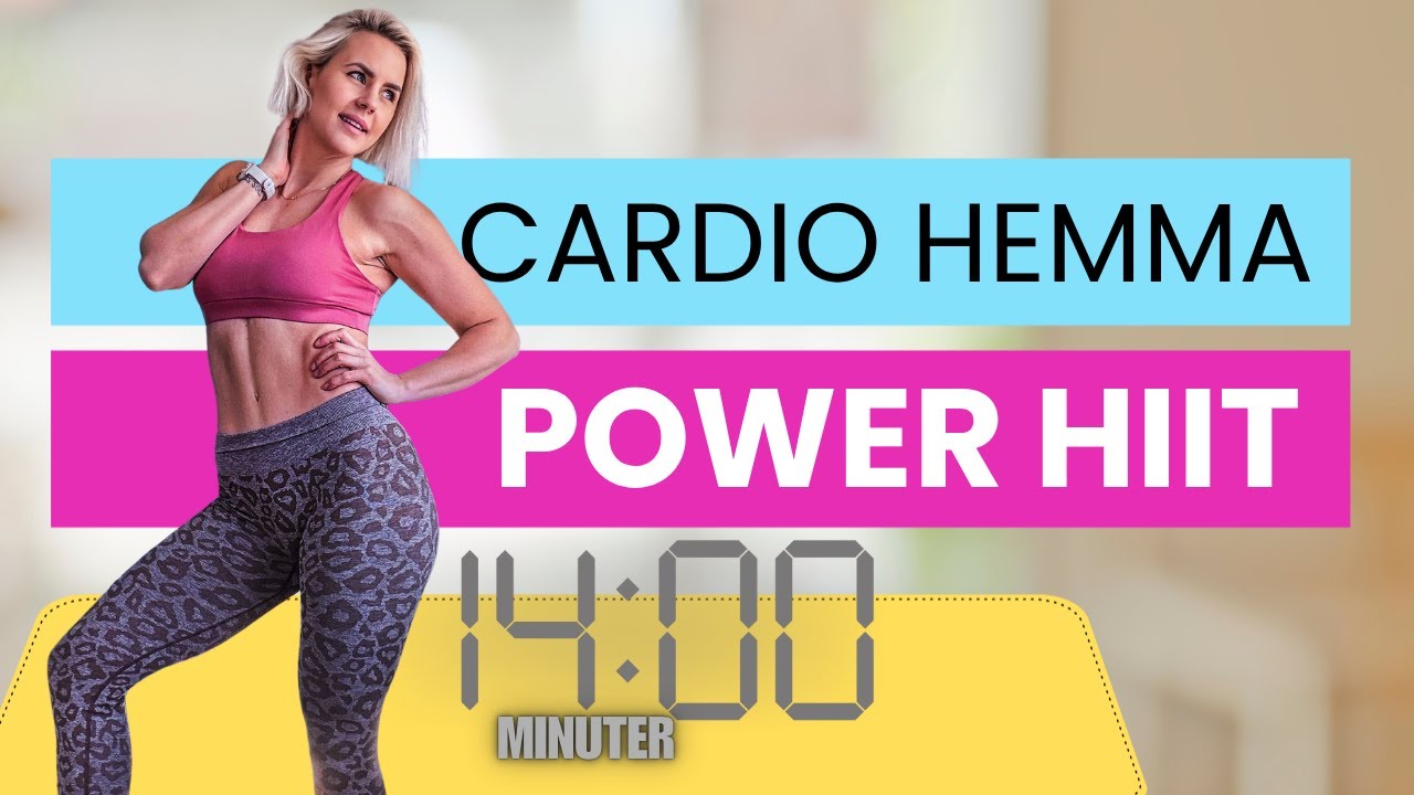 POWER HIIT — кардио дома за 14 минут