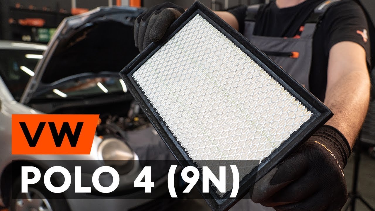 Wie VW POLO 4 (9N) Luftfilter wechseln [AUTODOC TUTORIAL]