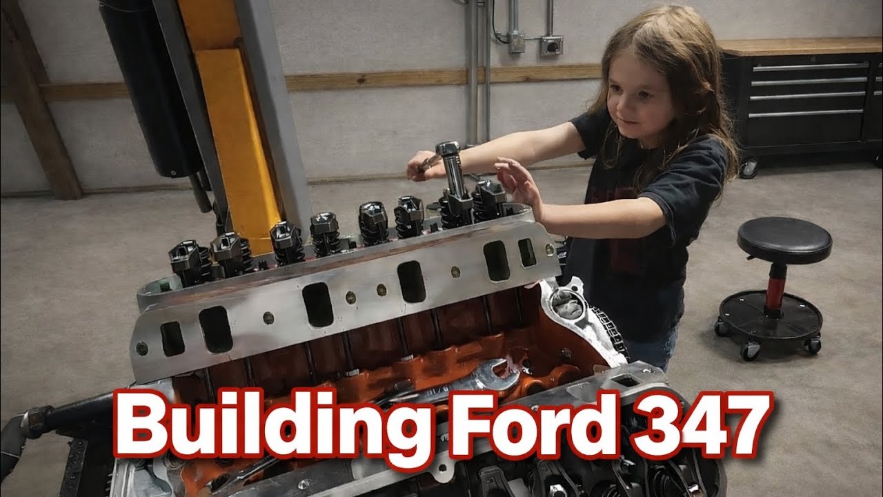 Сборка Ford 347 для Chevy Loadmaster.