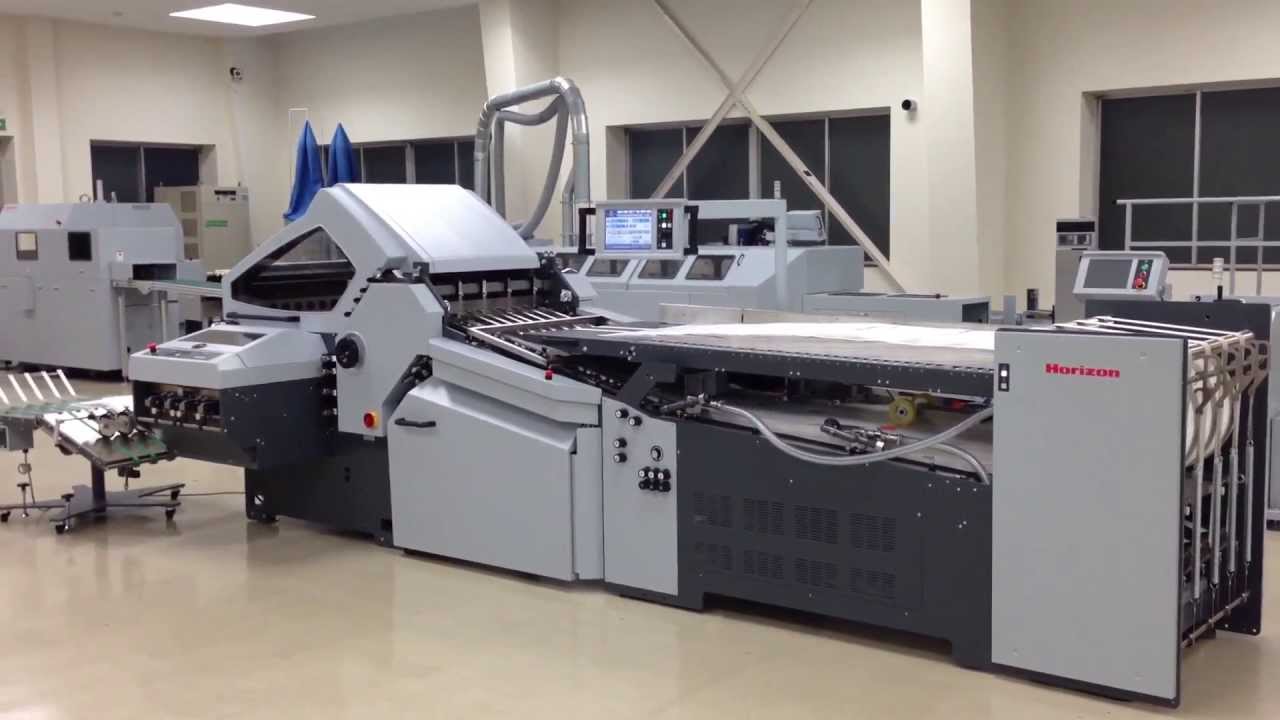 PLEGADORA EN CRUZ AUTOMÁTICA - HORIZON AFC-746S - PLEGADORA PARA PAPEL