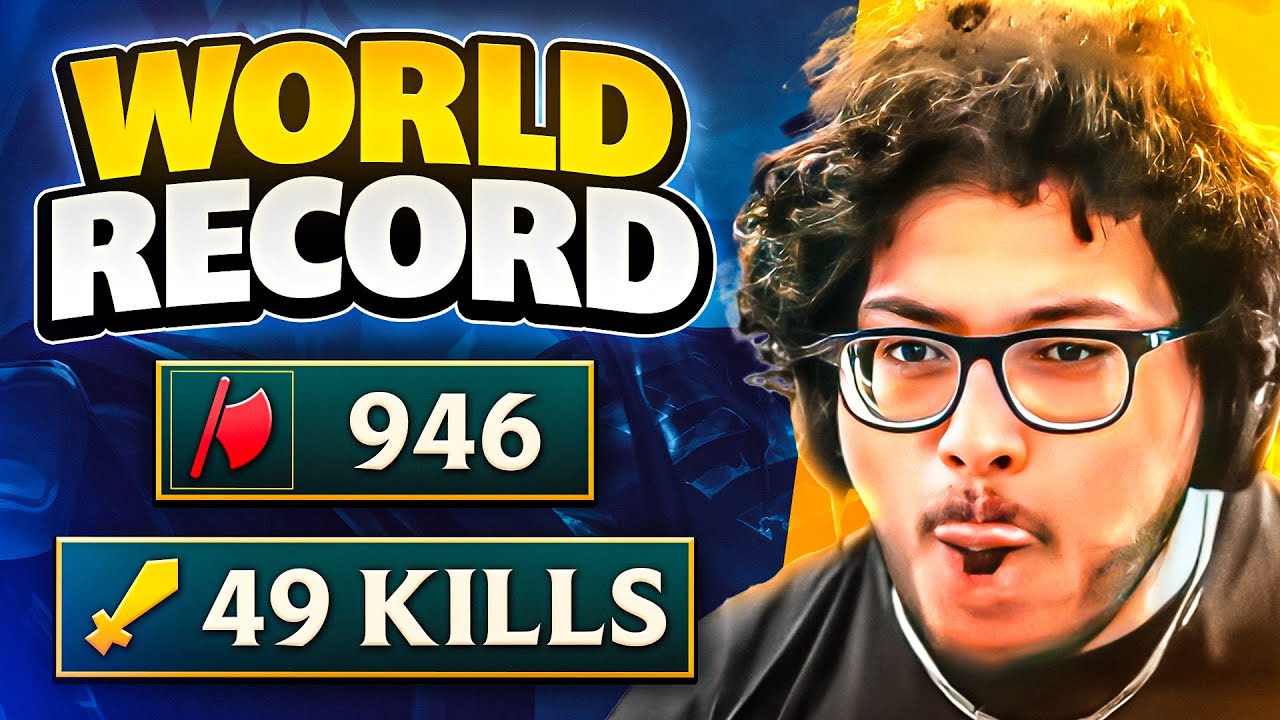 *ACTUAL WORLD RECORD* 946 AD GANGPLANK! 49 KILLS GAME