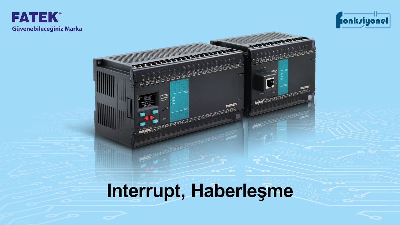 Fatek PLC 2 Eğitimi | Interrupt, Haberleşme