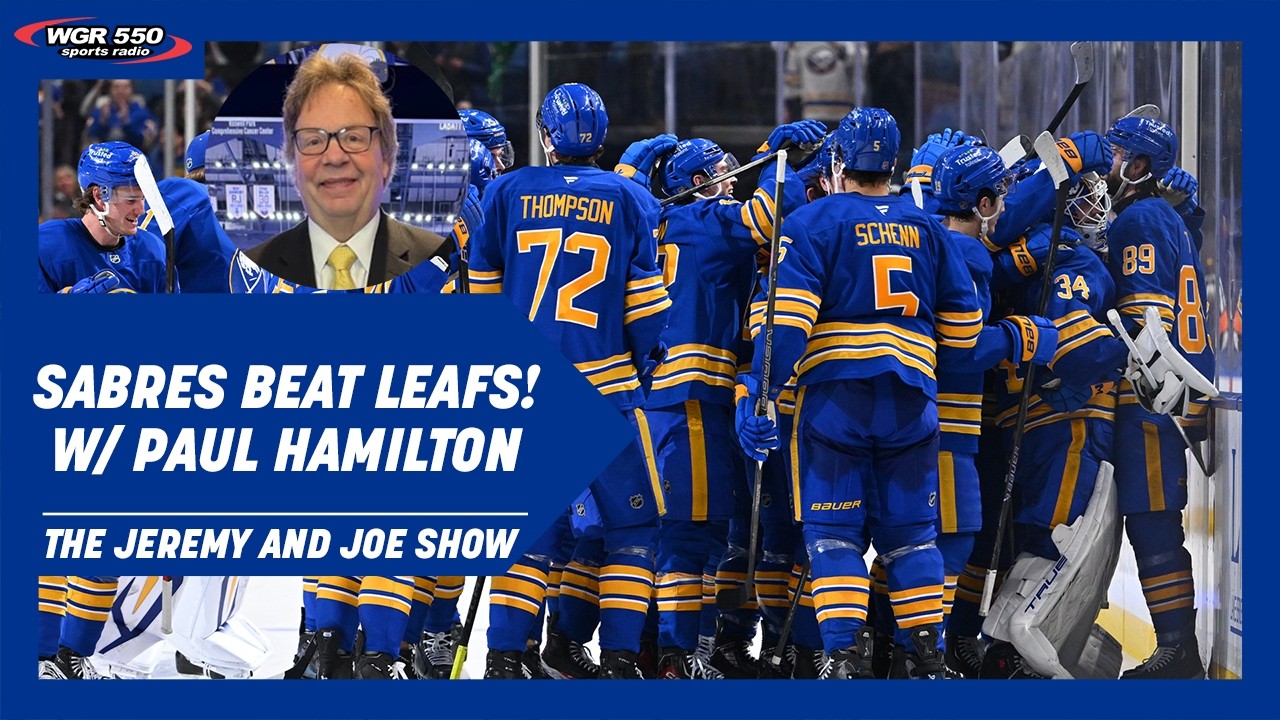 Sabres Top Leafs 3-2 As Playoffs Approach w/ Paul Hamilton | The Jeremy and Joe Show