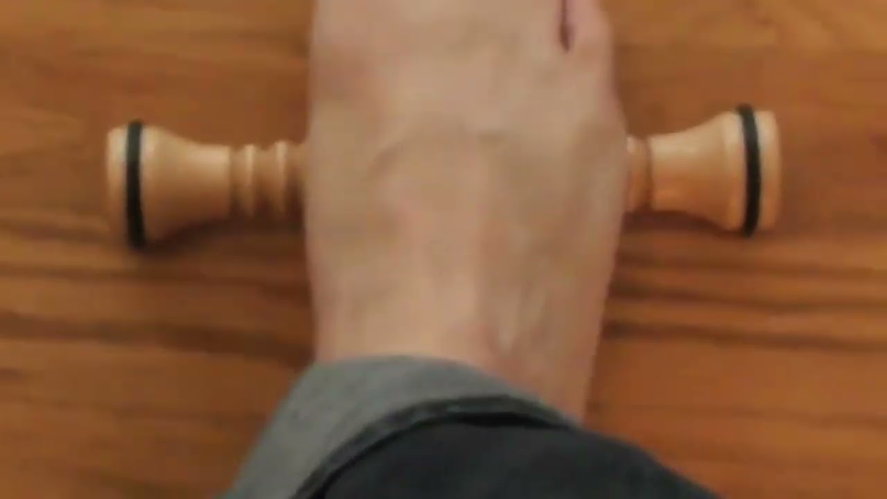 Wooden Foot Roller Massager: Massager Relief Relaxation