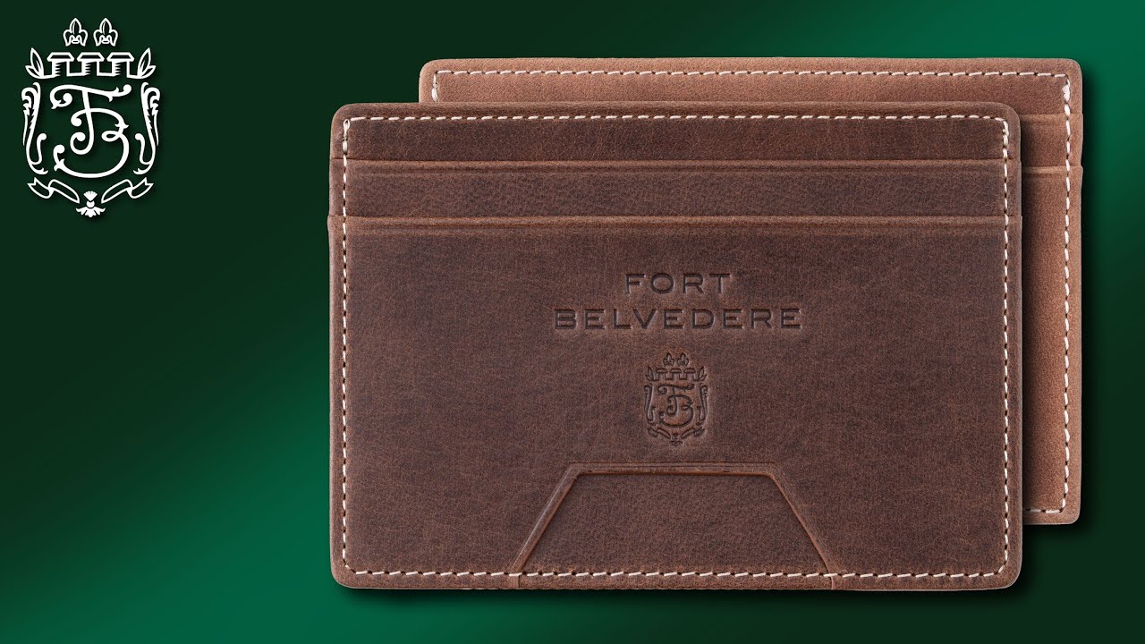 The Montecristo Leather Card Holder from Fort Belvedere