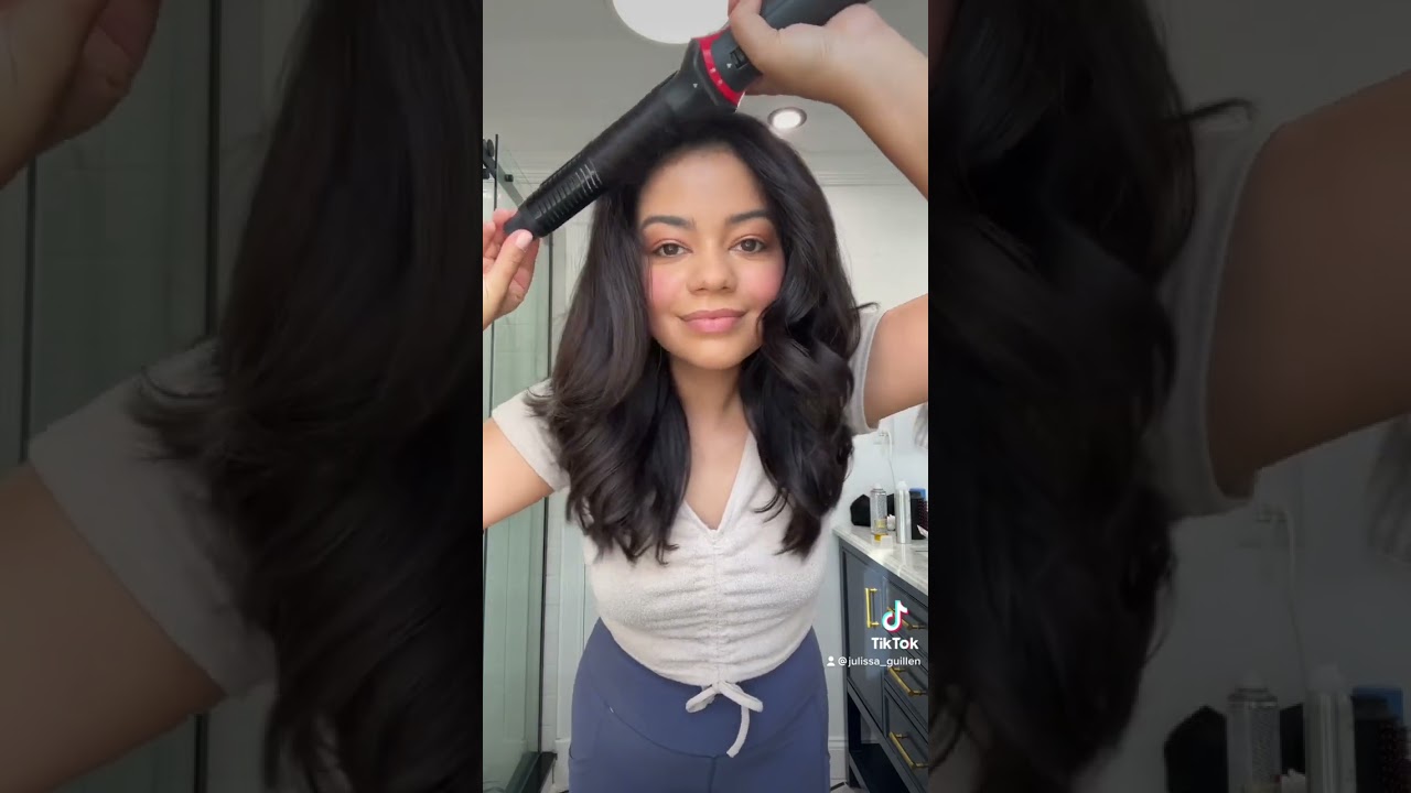 Tiktok Viral Revlon One Step Blowout Curls! 😱