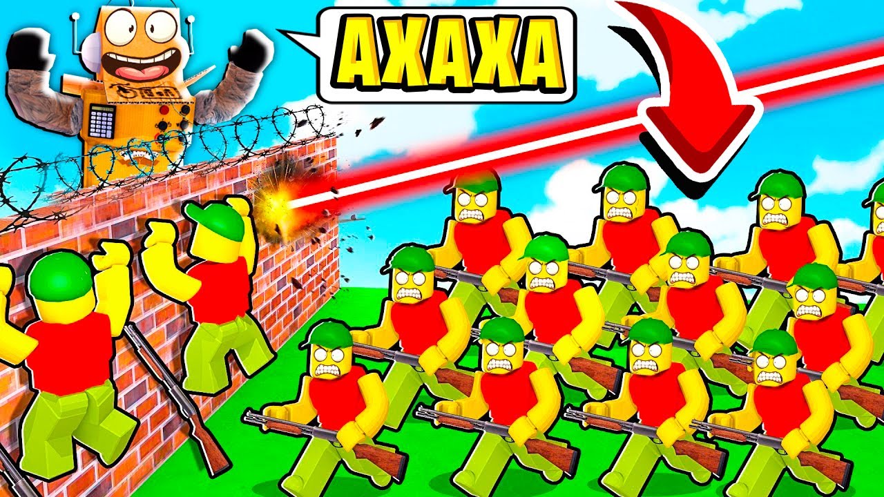 ПОСТРОИЛ САМУЮ КРУТУЮ ВОЕННУЮ БАЗУ В МИРЕ за 5 МИНУТ! НУБ И ПРО ВИДЕО ROBLOX