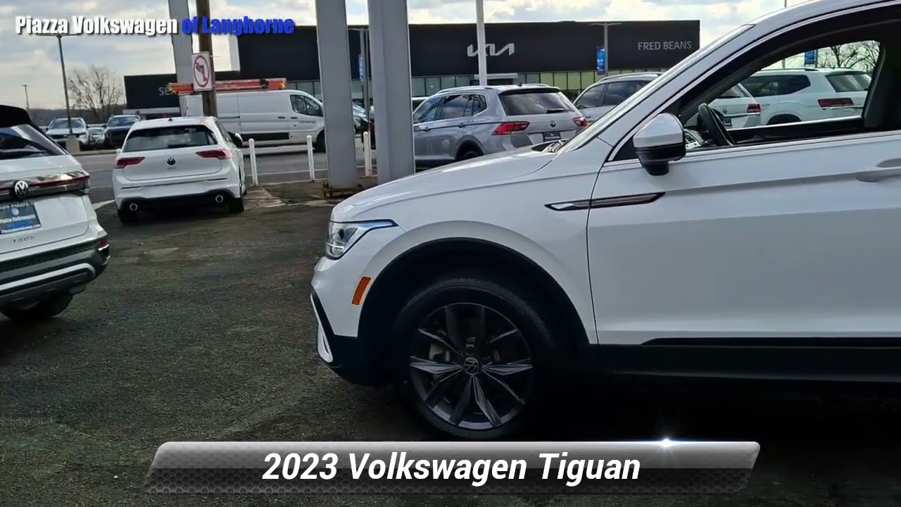 Certified 2023 Volkswagen Tiguan 2.0T SE, Langhorne, PA K251305A