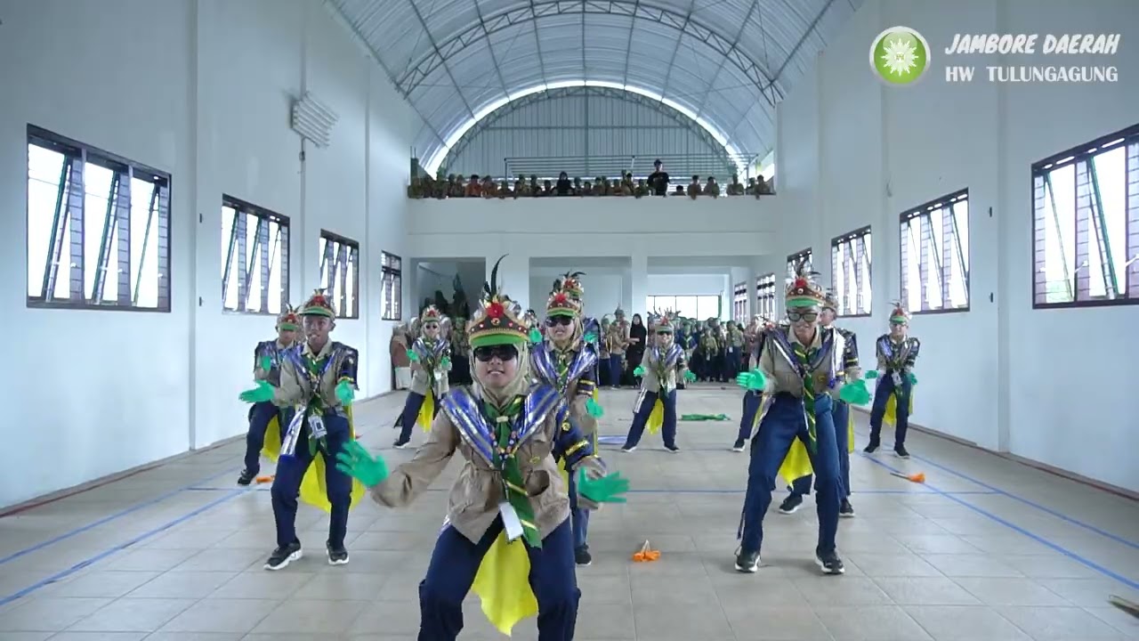 Penampilan Yel Yel SD MUHAMMADIYAH BESUKI, Jamda HW Tulungagung