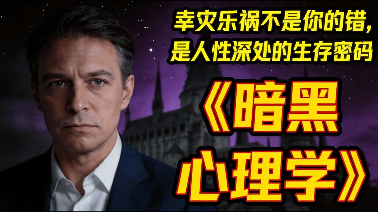理查德·史密斯《暗黑心理学》精读，：幸灾乐祸是人性深处的生存密码。#人間心理 #心理學博士 #黑暗心理 #幸灾乐祸