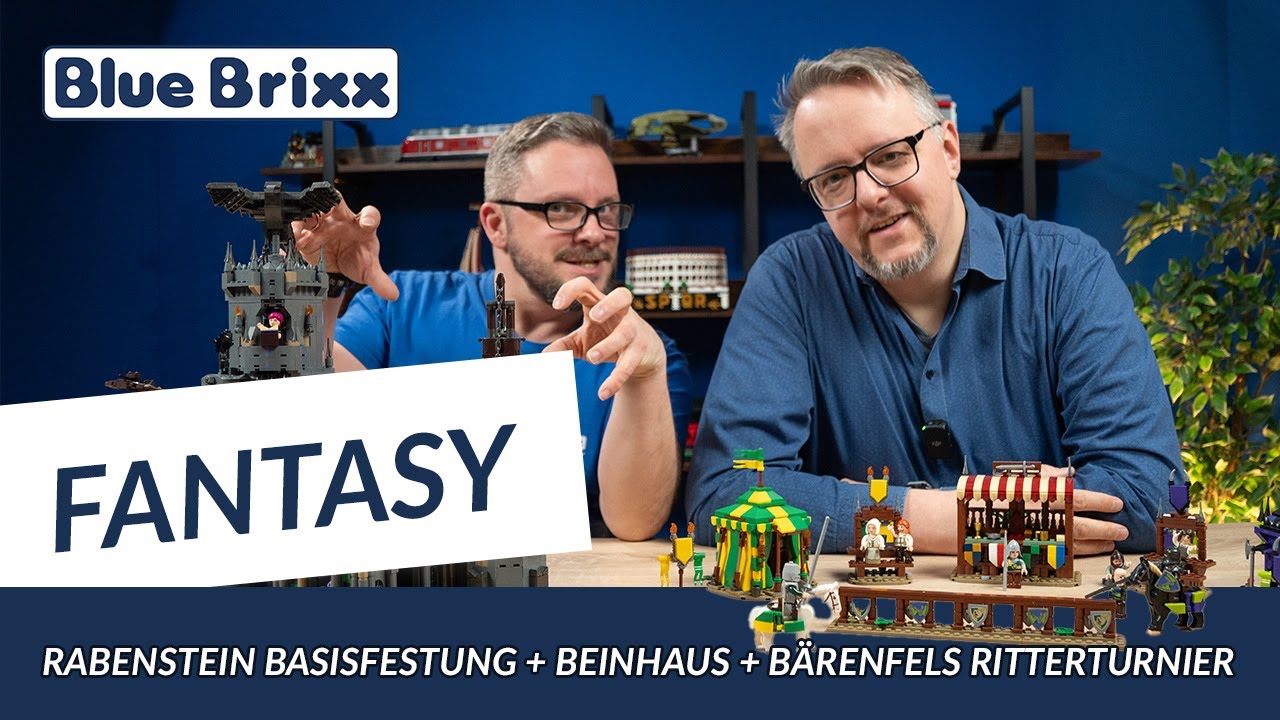 Rabenstein Basisfestung, Beinhaus & B&auml;renfels Ritterturnier &ndash; Fantasy-Reihe von BlueBrixx