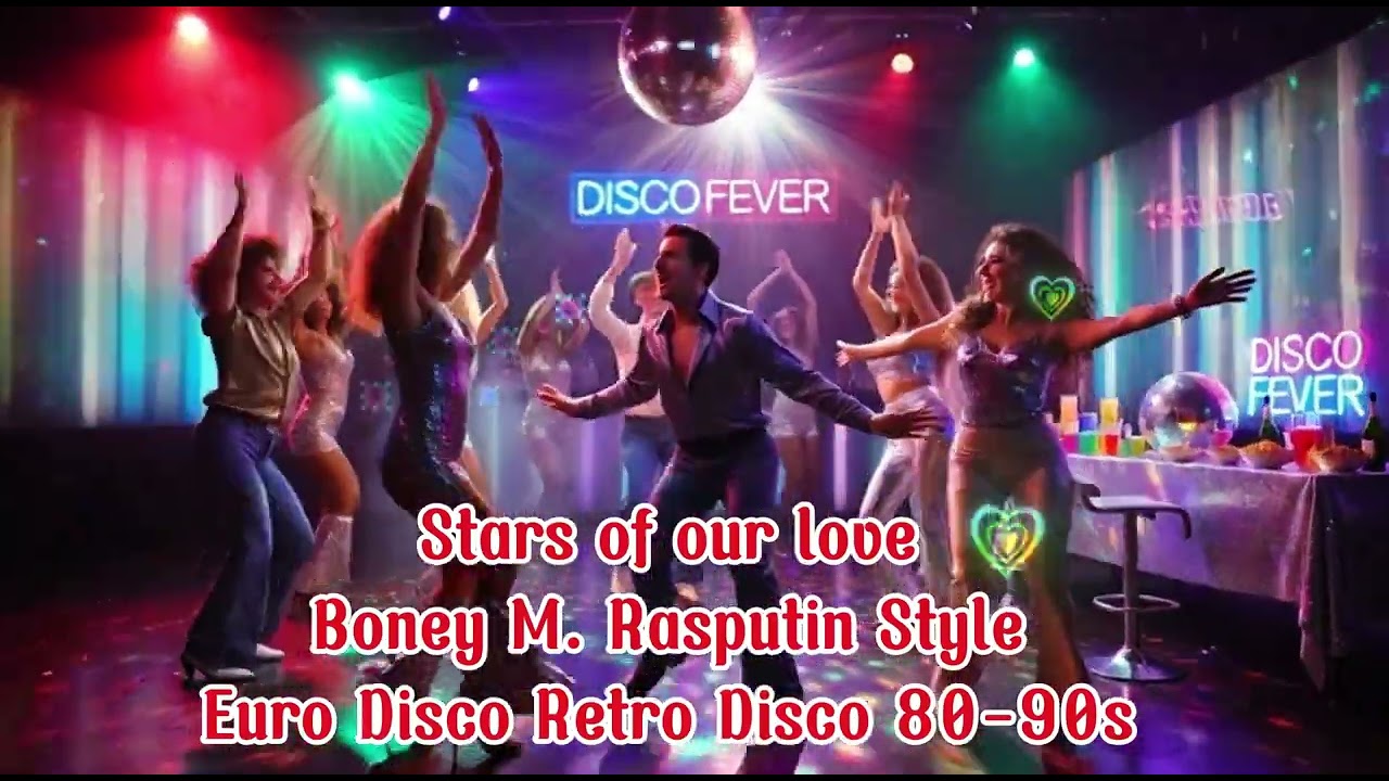 Stars Of Our Love | Euro Disco | Retro Disco 80 90s | Boney M Rasputin Style